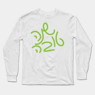 Hebrew greeting for the new year - Shana tova (good year) Long Sleeve T-Shirt